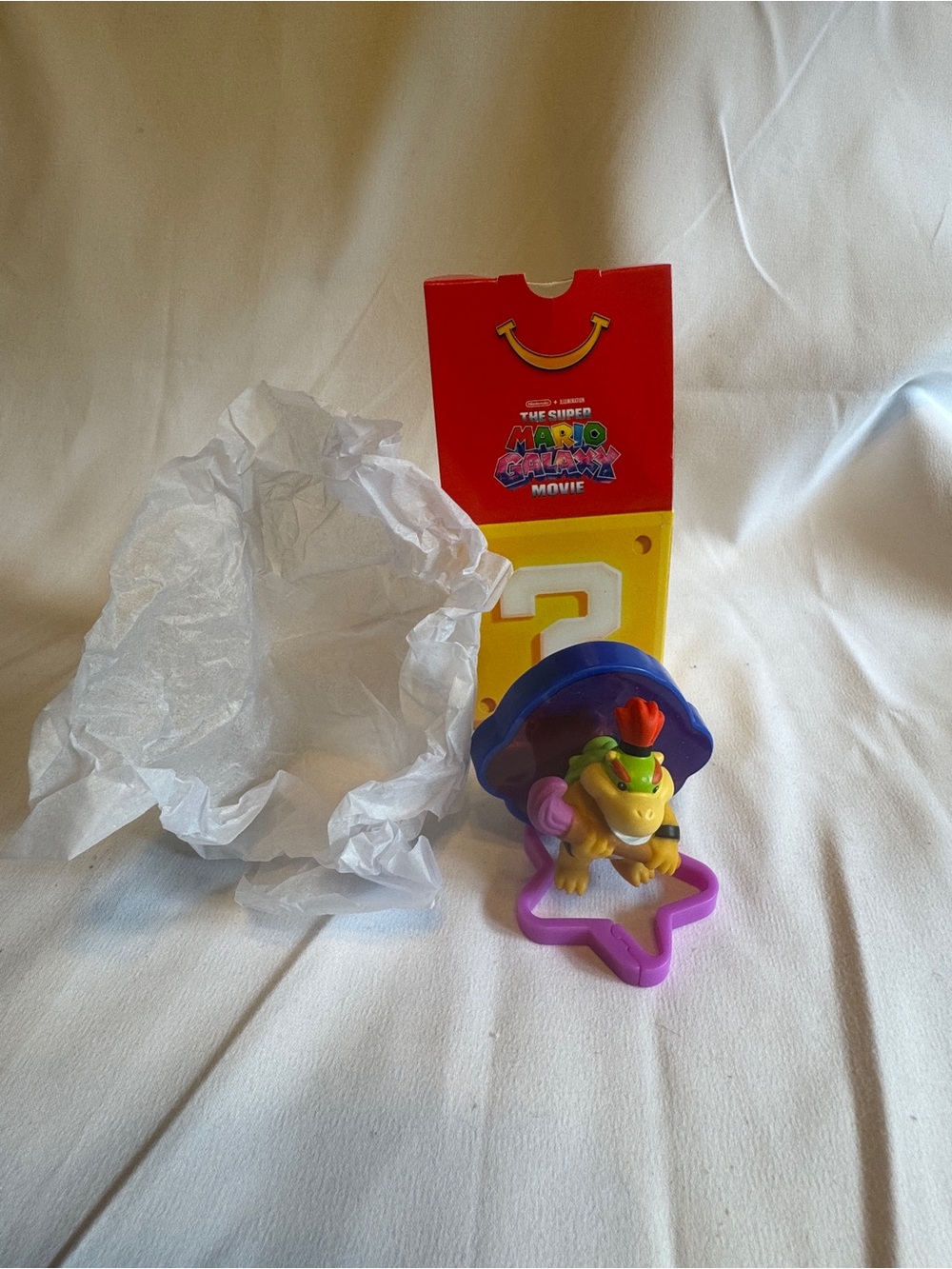 McDonald's Happy Meal toy figurine from Super Mario Bros collection